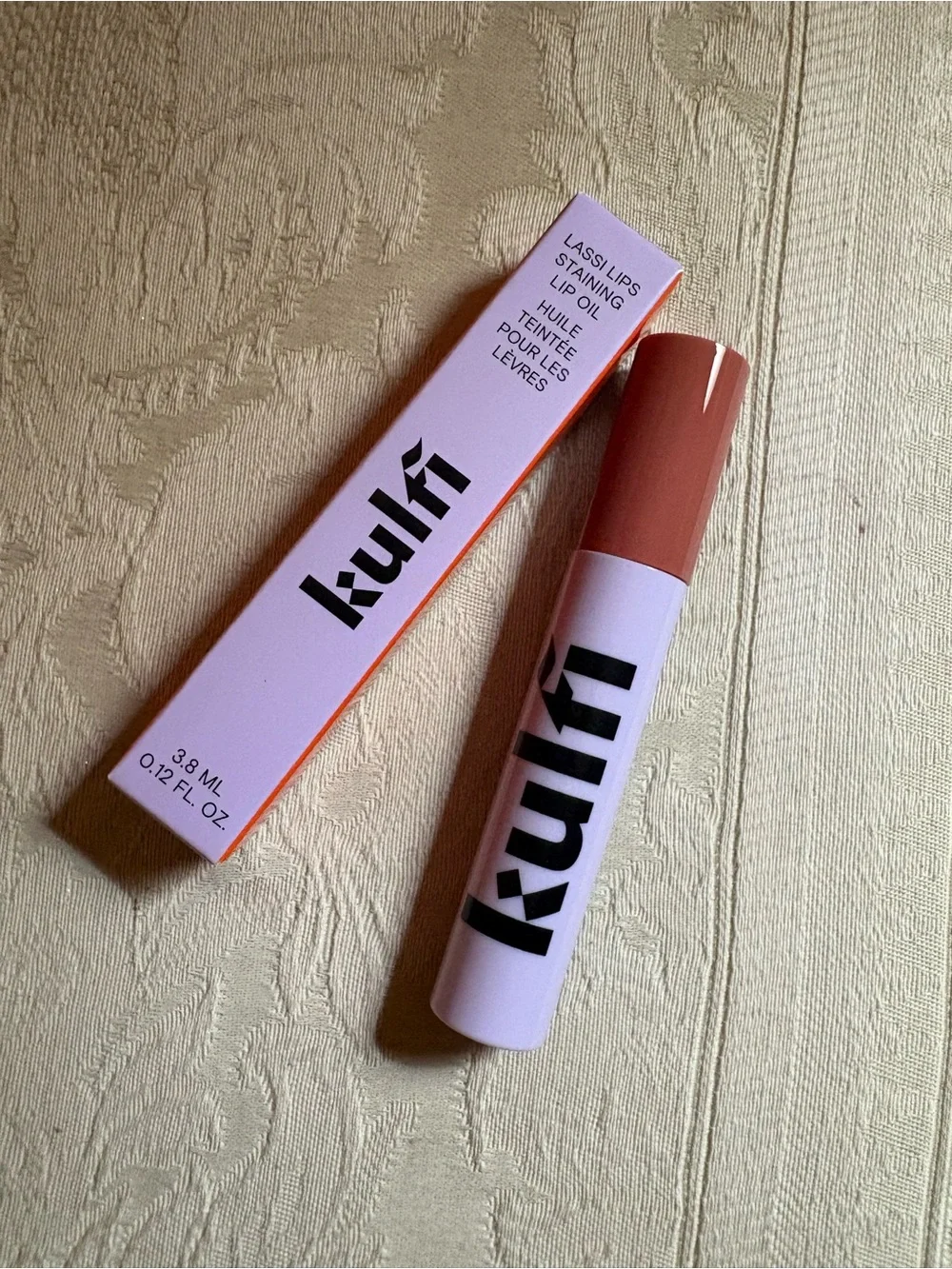 Kulfi Lassi Lips Staining Lipgloss Lip Oil in Rose BNIB